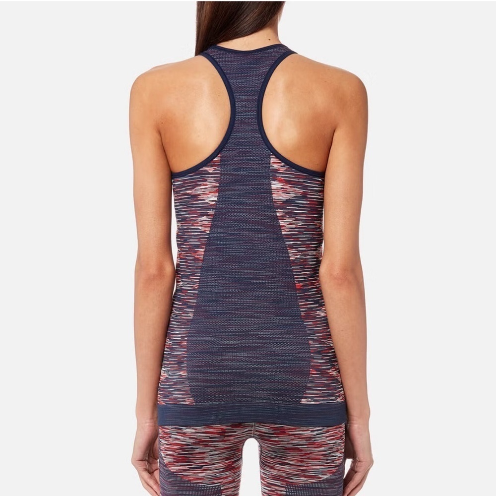 Adidas By Stella McCartney Yoga Seamless Space-dye Tank Top Size L - Picture 2 of 10